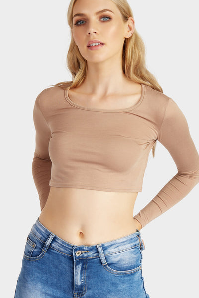 S17W-1000002844-SLL-6-brown-long-sleeve-basic-crop-top-cream-jl1139