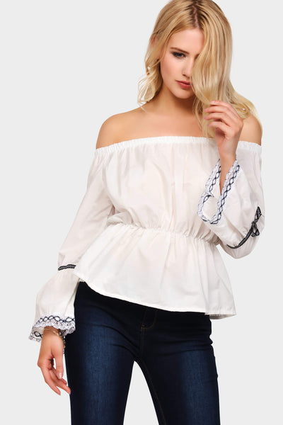 S17W-1000003042-CAM-S/M-crochet-trim-gypsy-top-cream-jl1236