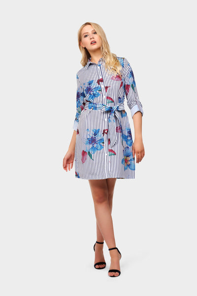 S17W-1300003806-WTE-6-stripe-and-floral-print-shirt-dress-white-jl1658