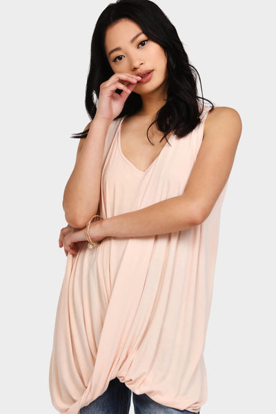 S17W-1000003905-NDE-OS-nude-tunic-vest-with-twist-drape-front
-nude-jl1708