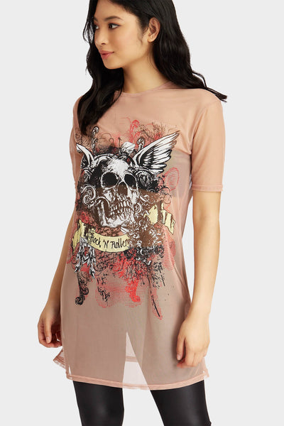 S17W-1000005906-RSE-6-printed-mesh-soft-sleeve-t-shirt-mid-pink-jl0480