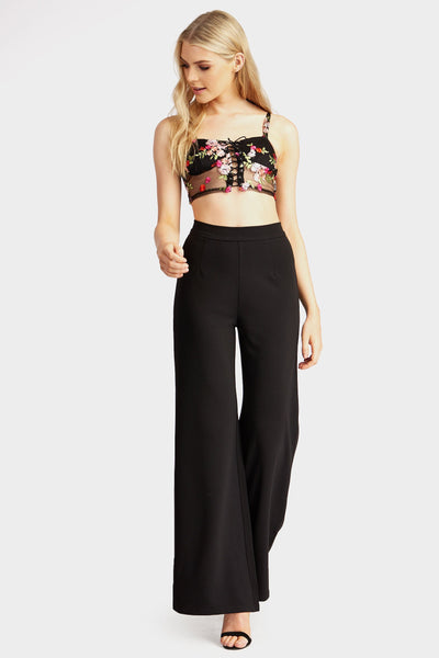 S17W-1000006605-BCK-6-floral-embroidery-tie-up-bustier-black-jl3045