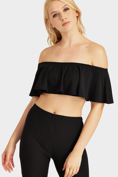 S17W-1000008952-BCK-6-frill-off-shoulder-crop-top-black-jl3994
