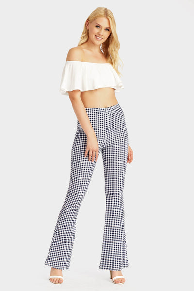 S17W-4100008966-NVY-6-gingham-fit-&-flared-trousers-dark-blue-jl3997