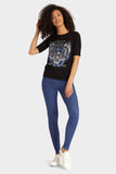 Black American Rider Basic T-Shirt
