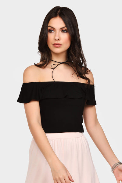 S17W-1000002418-BCK-6-frilly-off-shoulder-bardot-top-black-jl0932