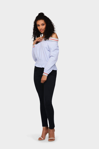 S17W-1000003048-BUE-S/M-varsity-stripe-gypsy-top-mid-blue-jl1239