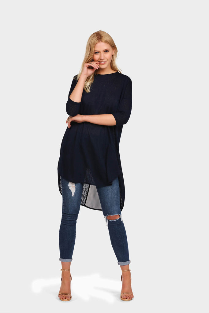 S17W-1000003976-NVY-XS-chiffon-dropped-hem-tunic
-dark-blue-jl1743