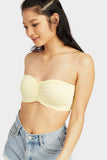 Lemon Bandeau Top