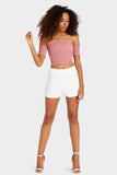 Rose Off Shoulder Top