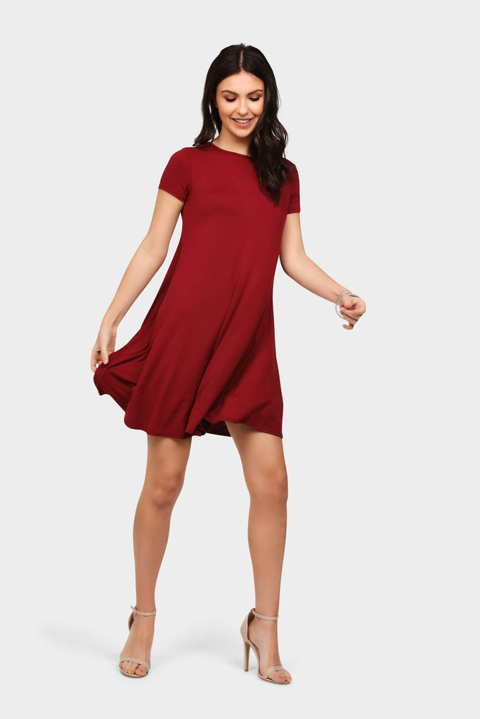 S17W-1300001919-WNE-6-cap-sleeve-swing-mini-dress-burgundy-jl0748