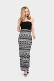 Multi Aztec Printed Maxi Dress