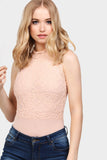 Nude Lace Bodysuit