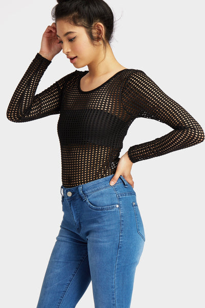 S17W-1400001866-BCK-6-jumbo-net-plunge-v-neck-bodysuit-black-jl0735
