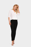 Cream Wrap Front Oversized Body