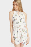 Multi Printed Halter Neck Playsuit