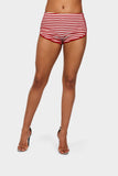 Red Stripe Track Shorts