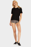 Taupe Disco High Waist Short