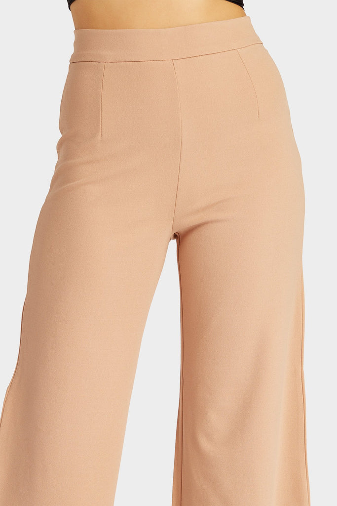 Shop Jaypore Women Beige Brown Modal Solid Ankle Length Slim Fit Pants for  Women Online 39588193