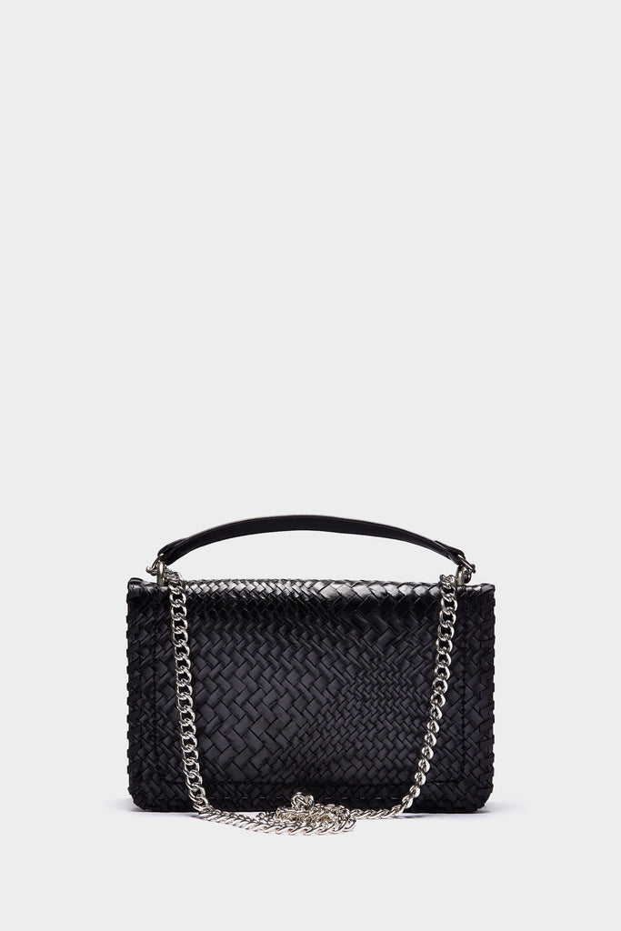 S17W-2200003297-BCK-OS-weave-silver-chain-shoulder-bag-black-jl1376