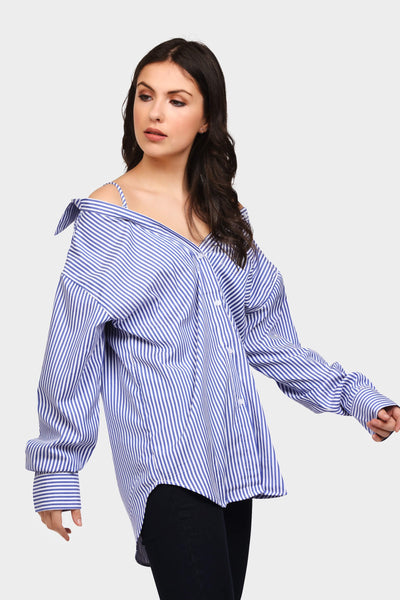 S17W-3700003698-NVY-S-striped-off-shoulder-shirt-with-straps-dark-blue-jl1588