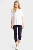 Navy 3/4 Legging