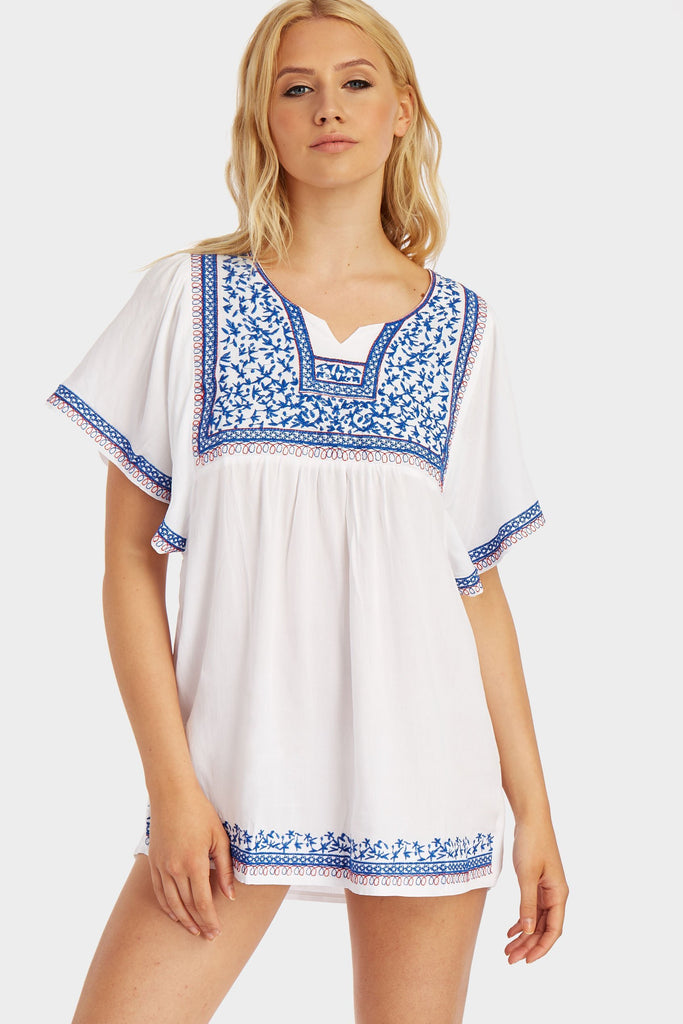 S17W-4200006679-BTE-XS-embroidered-neckline-and-hem-beach-dress-mid-blue-jl3095